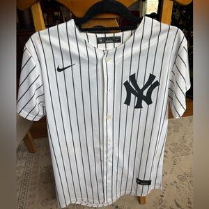 Nike Pinstripe Aaron Judge Baseball Jersey